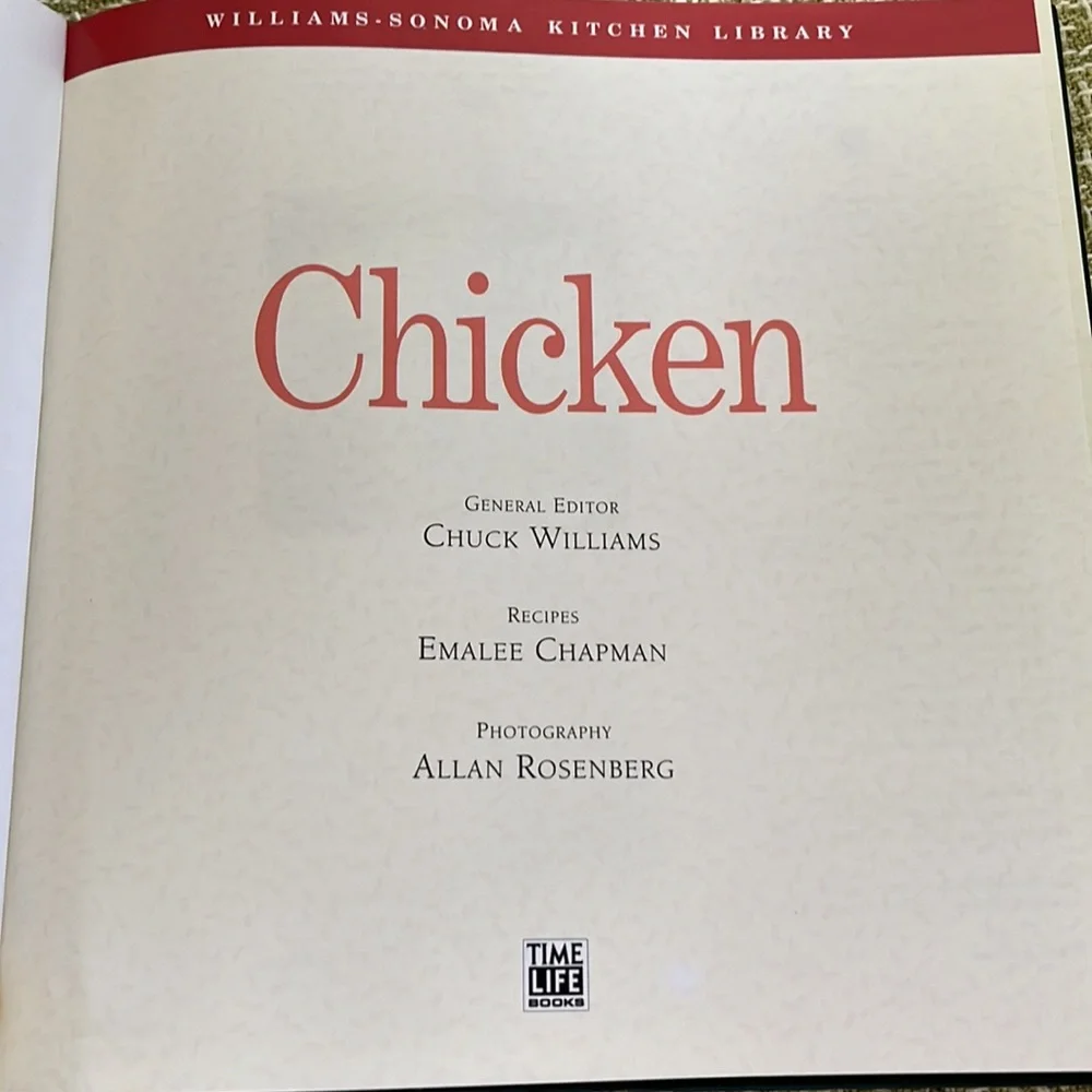 Williams-Sonoma Kitchen Library ~ Chicken